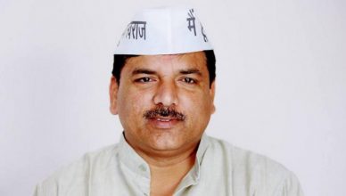 AAP MP Sanjay said that Yogi has no moral right to continue in power