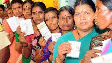 तेलंगाना : दोपहर 1 बजे तक 48 फीसदी मतदान
