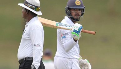 Sri Lankan club NCC captain Angelo perera hits 2 double tons in a first class cricket match