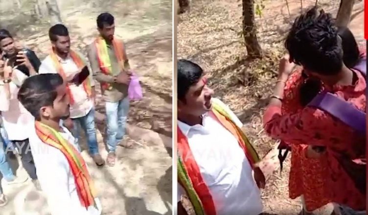 हैदराबाद : बजरंग दल कार्यकर्ताओं ने पार्क में प्रेमी-प्रमिका की जबर्दस्ती रचाई शादी