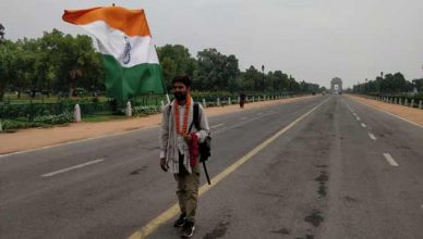 1350 किलोमीटर पैदल चलकर मोदी से मिलने आए थे दिल्ली, कांग्रेस ने बनाया उम्मीदवार
