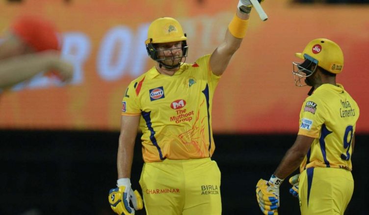 IPL 2019:वॉटसन की धुआंदार पारी, हैदराबाद को हरा प्लेऑफ में पहुंची चेन्नई