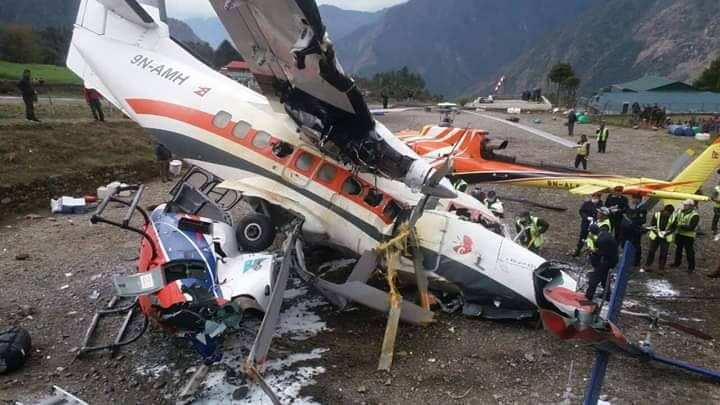 नेपाल : विमान दुर्घटना में 3 मरे, 3 घायल