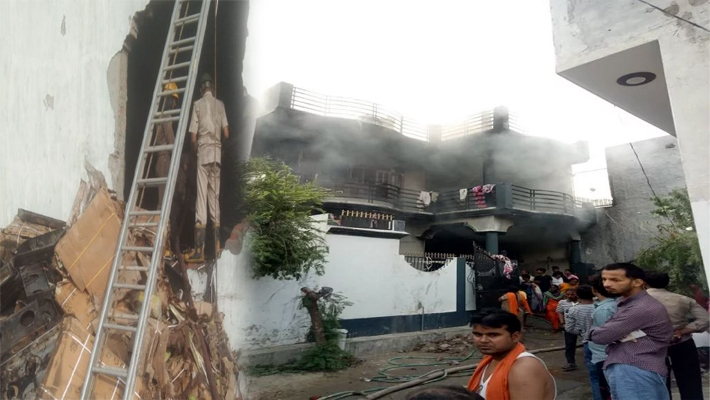 UP: लखनऊ में बड़ा हादसा, गैस चूल्हा गोदाम में आग से 5 की मौत