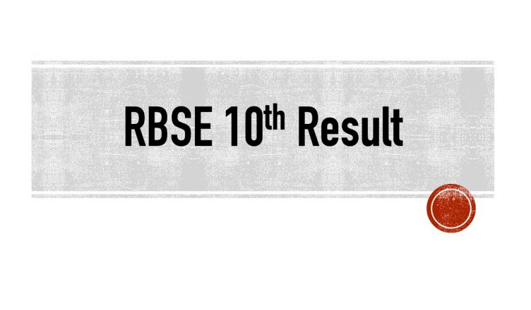 Rajasthan board declared 10th class results see scorecard here