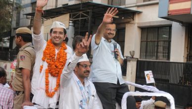 बीजेपी के सांसद से डरते हैं दक्षिणी दिल्ली के लोग, केजरीवाल के काम पर देंगे वोट: राघव चड्ढा