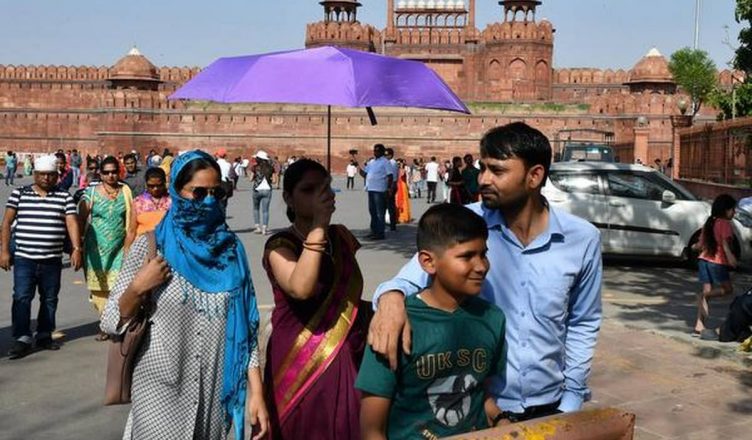 दिल्ली के इतिहास का सबसे गर्म दिन रहा सोमवार, पारा 48 पर पहुंचा