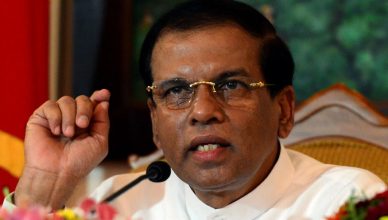 श्रीलंका : राष्ट्रपति मैत्रीपाला सिरिसेना ने आपातकाल की अवधि एक महीने के लिए बढ़ाई