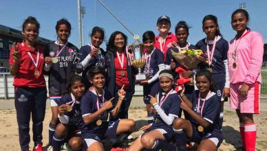 मुंबई और झारखंड की बस्तियों की अंडर-16 गर्ल्स फुटबाल टीम ने डेनमार्क में जीता फुटबाल टूर्नामेंट