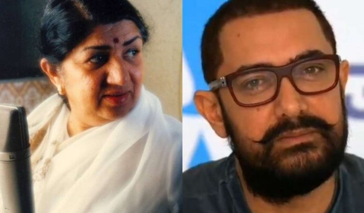लता मंगेशकर और आमिर खान ने महाराष्ट्र बाढ़ राहत कोष में किया दान