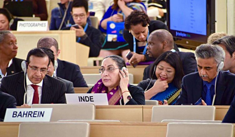 UNHRC बैठक में भारत ने पाकिस्तान को फटकारा, विदेशी हस्तक्षेप का किया विरोध