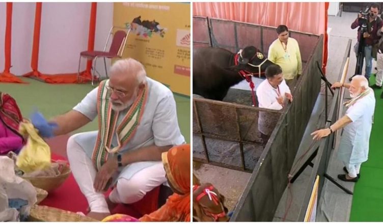 UP: प्रधानमंत्री मोदी ने मथुरा में पशु आरोग्य मेले का किया शुभारंभ
