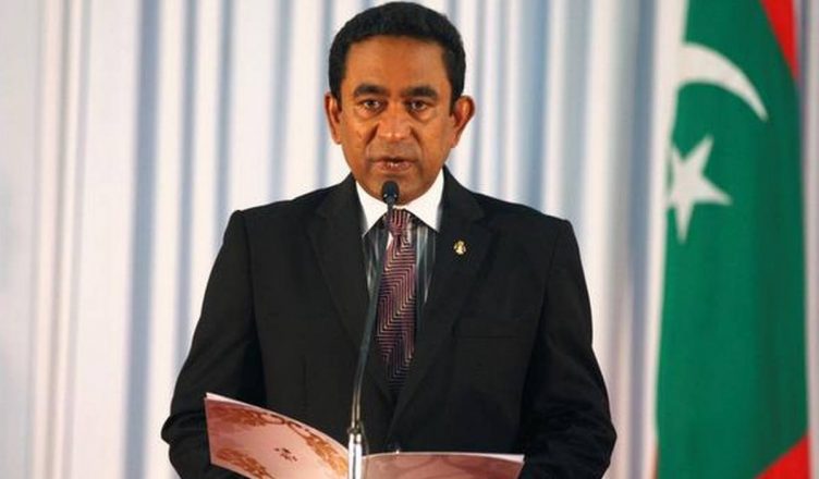 मालदीव के पूर्व राष्ट्रपति अब्दुल्ला यामीन को 5 साल की जेल