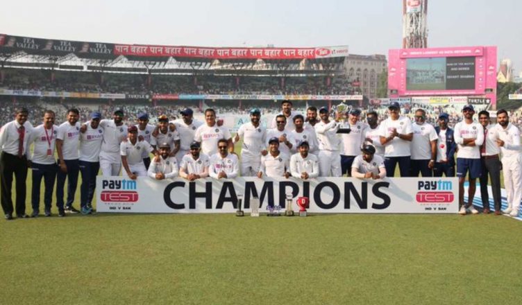 भारत ने पारी के अंतर से जीता अपना पहला 'पिंक बॉल' टेस्ट, ये रिकॉर्ड बनाने वाली पहली टीम बनी