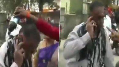 महाराष्ट्र: उद्धव ठाकरे पर पोस्ट करना पड़ा महंगा, महिला शिवसैनिकों ने शख्स पर डाली स्याही