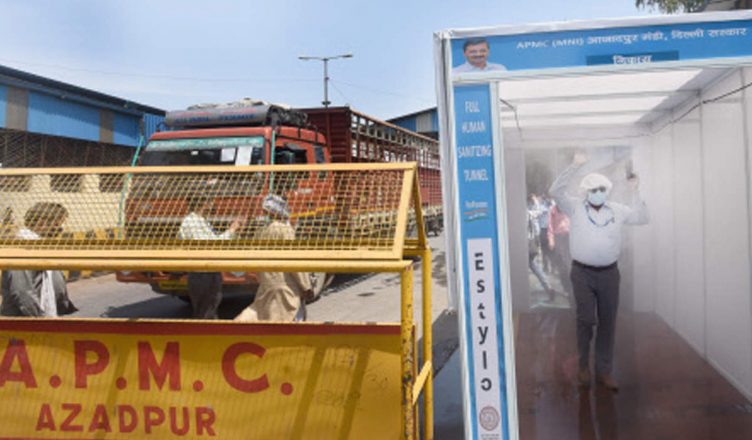 दिल्ली: आजादपुर मंडी के व्यापारी की कोरोना से मौत, आसपास की दुकानें सील की गई