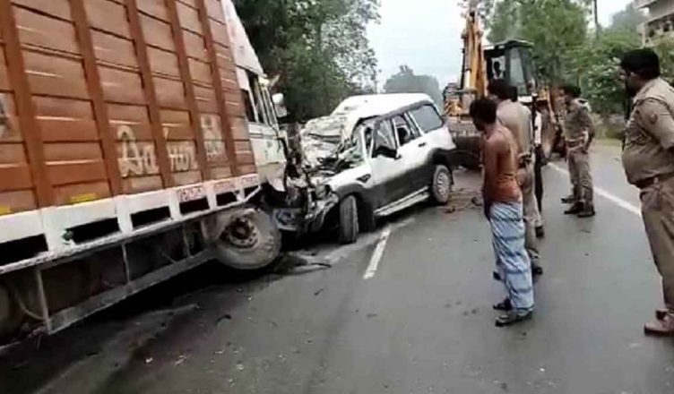यूपी: प्रतापगढ़ में ट्रक-स्कार्पियो की भिड़ंत में 9 की मौत, राजस्थान से बिहार आ रहे थे लोग