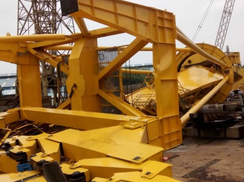 10 killed in crane collapse at Hindustan Shipyard Limited in Visakhapatnam