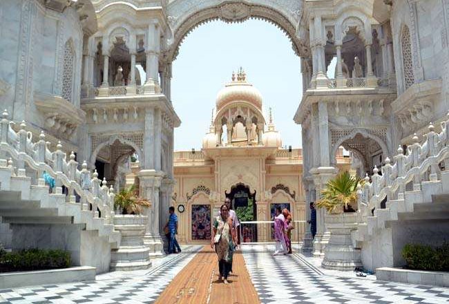 ISKCON Temple in Vrindavan sealed