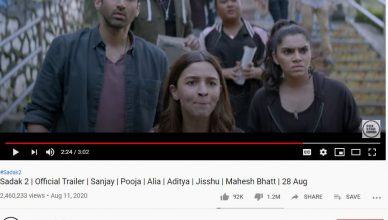 Alia Bhatt, Sanjay Dutt starrer film trailer gets over one million dislikes, know the reason