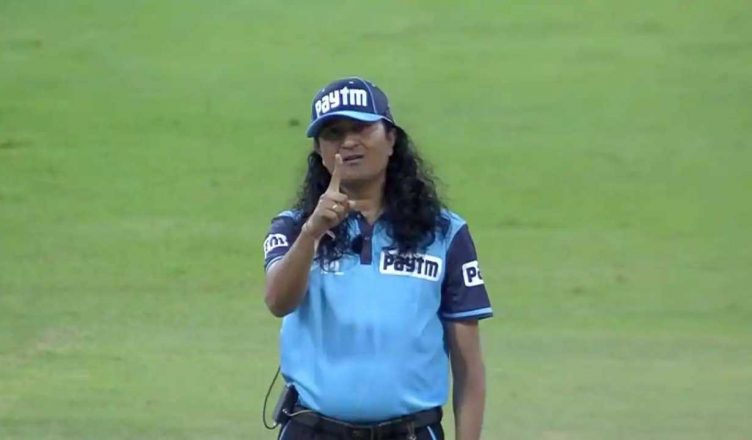 Long-haired umpire Pachim Pathak makes headlines in IPL match